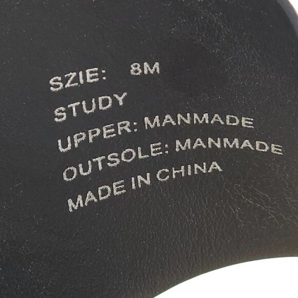 Coconuts By Matisse Women's Study US 8M Black Wedge Slide Sandals Shoes - Picture 14 of 14